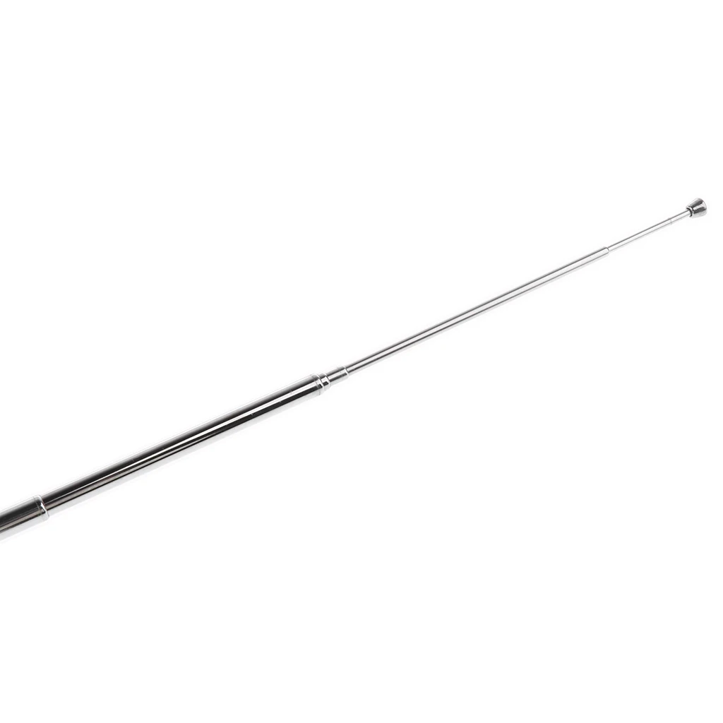 Extendable Telescopic Radio Antenna 55cm 22'' Stainless Steel Replacement Radio Antenna 180° insert 7 Section Extendable antenna