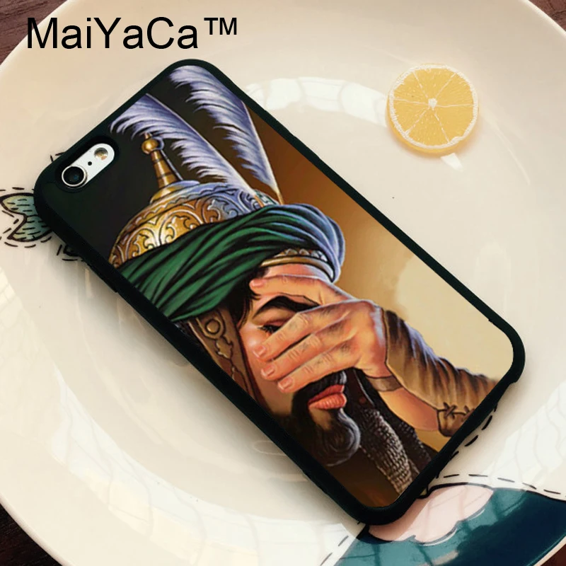 MaiYaCa ислам шиа Имам Али Ирако арабский Coque аксессуары для iPhone 11 Pro MAX X XR XS MAX 6 6s 7 8 Plus 5S задняя крышка Coque