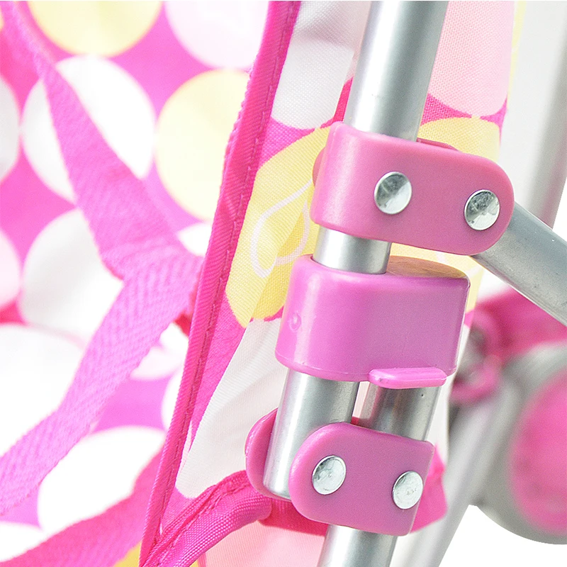 Brinquedos do Jogo do Bebê Carrinho de Criança Carrinho de Rodas Motrizes tipo Dobrável Carrinhos de Brinquedo de Aniversário Presente de Natal Infantil Rosa Carrinho 12 Infantil Rosa Brinquedos Do Jogo Do Bebê