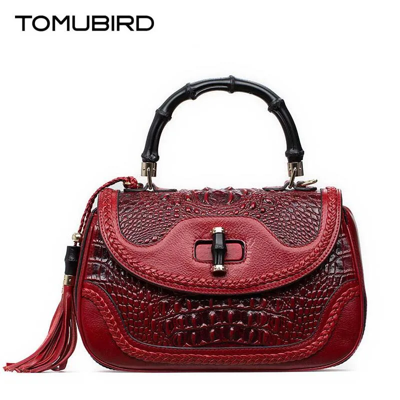 

TOMUBIRD 2017 new national style retro embossing superior leather designer famous brand women bags genuine leather handbags