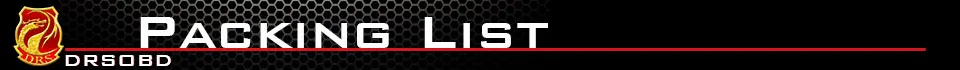 packing list