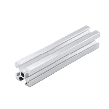 1PC 2020 alluminio profilo estrusione lunghezza 100-800mm parti CNC guida lineare anodizzata Standard europea per stampante 3D fai da te