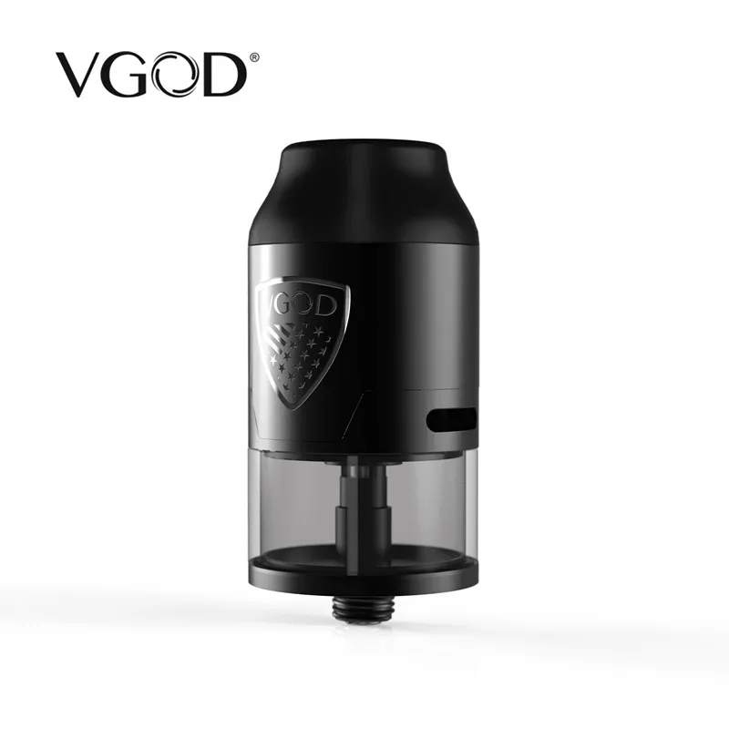 

Electronic Cigarettes Rebuildable Dripping Atomizer Original Vgod Elite RDTA 4ml Tank 24mm Diameter for Vgod Elite Pro Mech Mod