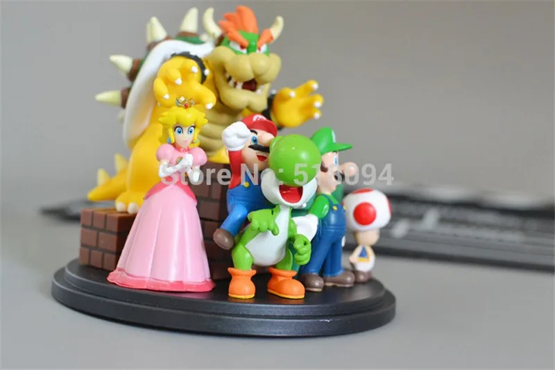 Super-Mario-Bros-Bowser-Princess-Peach-Yoshi-Luigi-Toad-Goomba-PVC-Action-Figure-Toy-Free-Shipping (2)