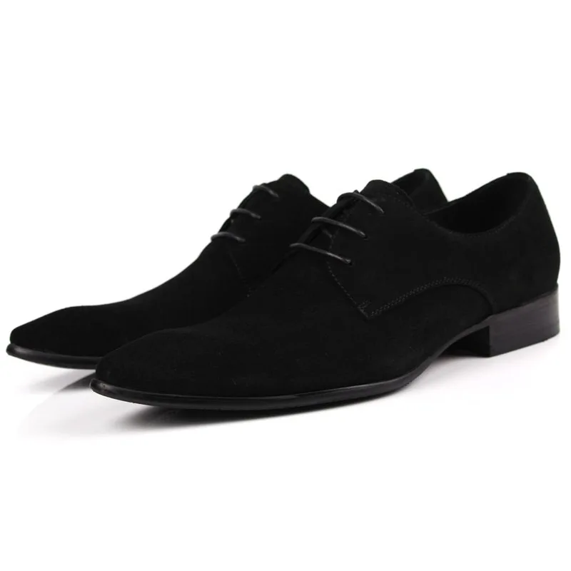 zapatos de vestir de gamuza para hombre