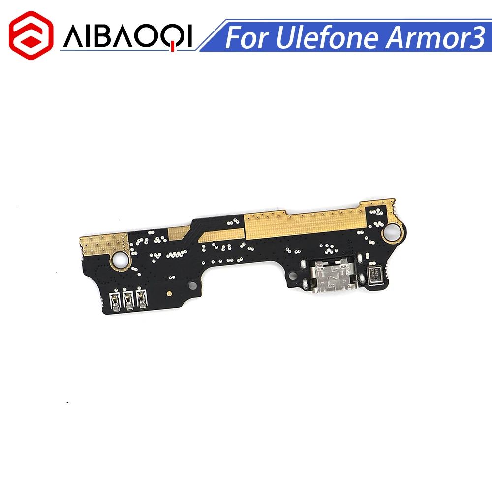 AiBaoQi usb разъем плата зарядки для Ulefone Armor 3 мобильного телефона Flex зарядка кабелей модуль сотового телефона Mini USB порт