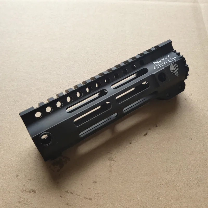 Каратель AR15 защита для рук M4 MLOK handguard 7, 10, 12, 15 дюймов Тонкий бесплатный поплавок mlok handguard Пикатинни