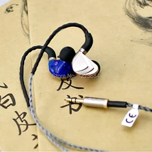 Аутентичные Fidue A83 тройной драйвер гибридные 2 сбалансированные арматурные динамические IEMS Hifi профессиональные стерео музыкальные наушники-вкладыши