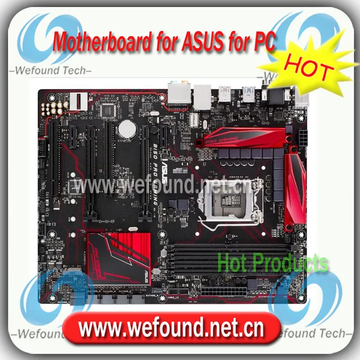

Brand new for ASUS B150 PRO GAMING motherboard for ASUS B150 motherboard for Desktop for G4560 i3 i5 i7 for LGA 1151 for DDR4