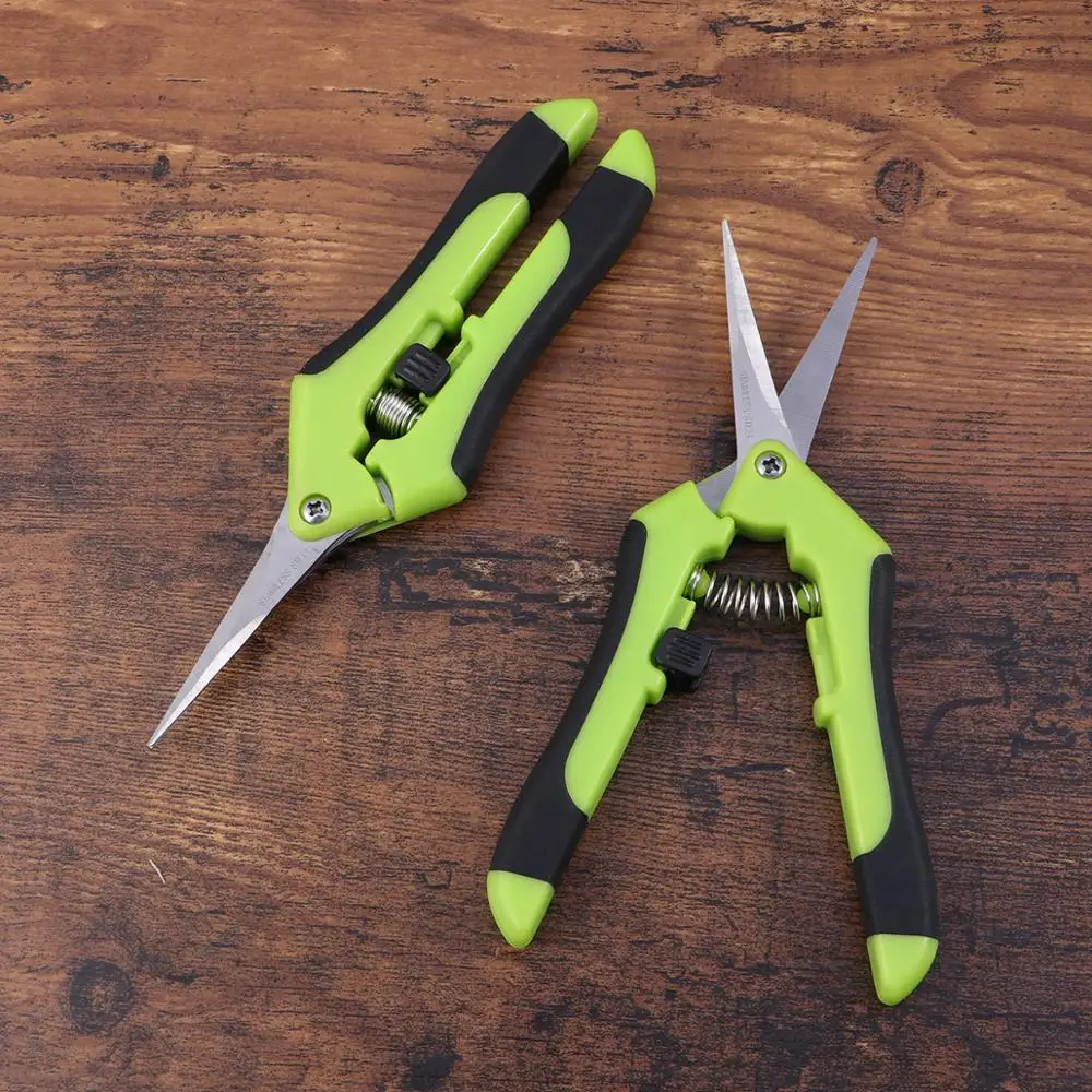 Garden 2 Pcs Plastic Gardening Shears Handle Scissors Portable Pruning Tools Gardening Scissors for Orchards Branches Garden 2 Pcs Plastic Gardening Shears Handle Scissors Portable Pruning Tools Gardening Scissors for Orchards Branches