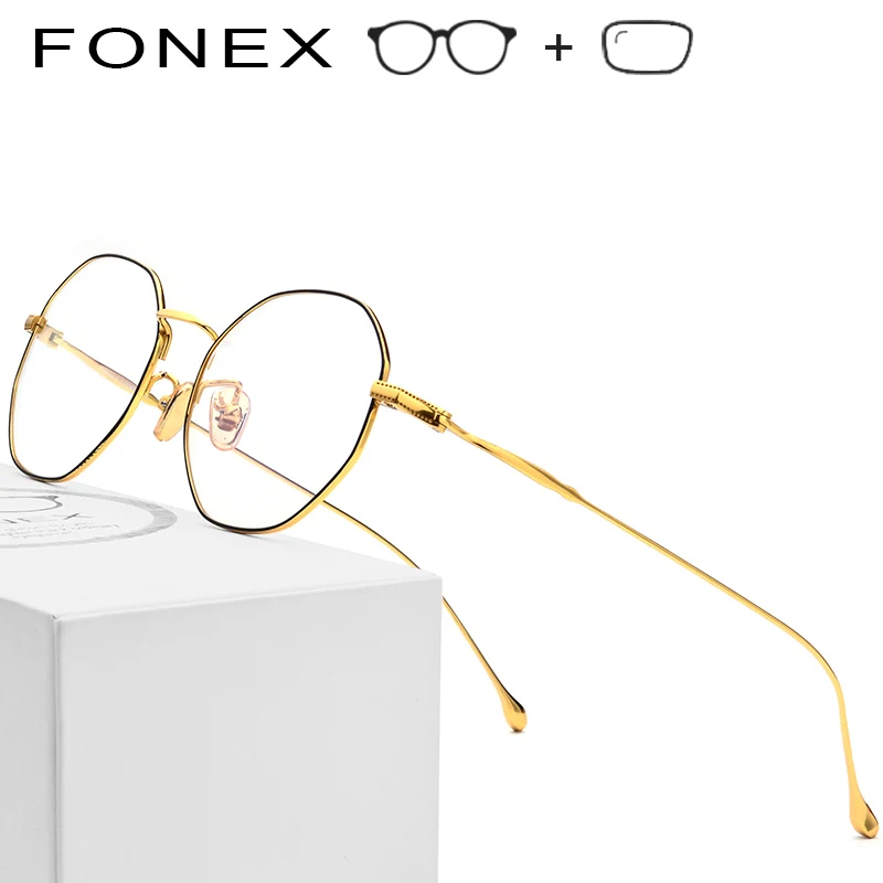 Myopie B Neue Luxus Polygon Optische Männer 2019 Frauen Titan Rahmen Reine Ultraleicht Brillen nTWwxZ4qPP