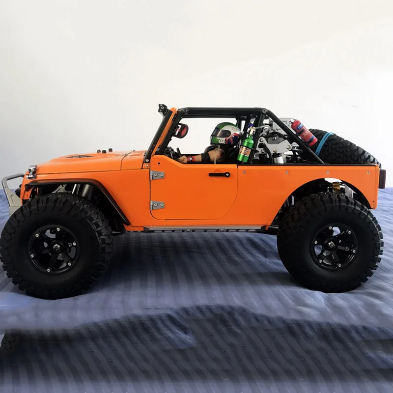 

1/10 Scale RC car power energy Boutique equipment trx-4 climbing simulation parts upgrade metal nitrogen bottle gas pipe black