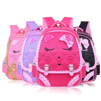 

Fashion Children School Bags For Girls Orthopedic Kids Cartoon Backpack Primary School Backpacks Schoolbag Mochila Infantil Zip