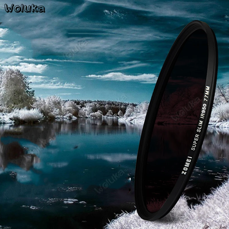Чехол для инфракрасного фильтра 720/760/850 нм ИК фильтр объектива Softlens 25 мм