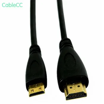 

Mini hdmi to HDMI high-definition data line mobile computer TV digital camera projector set-top box display