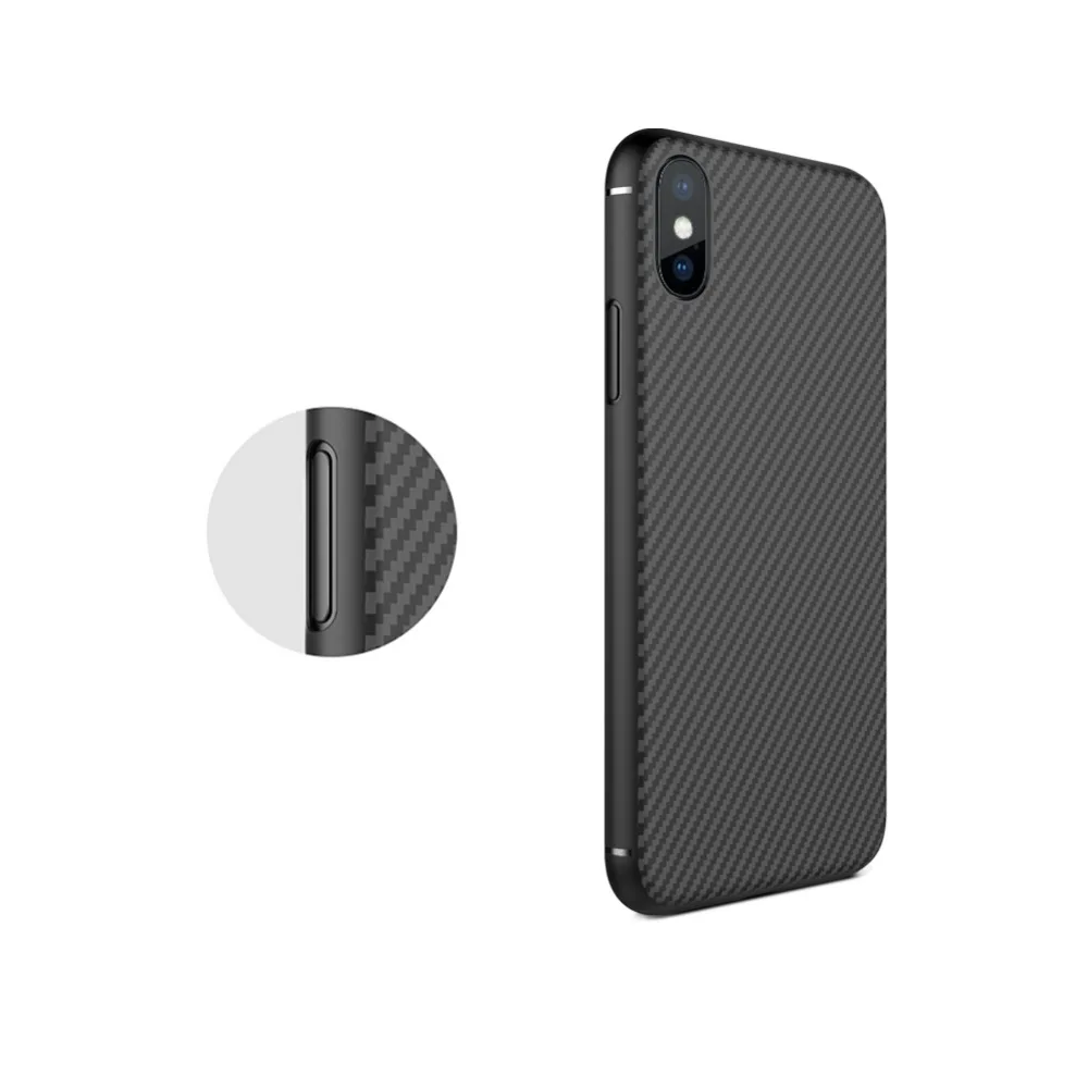 Чехол для iphone 11 12 pro max корпус Nillkin из углеродного волокна чехол xr xs 8 задняя крышка