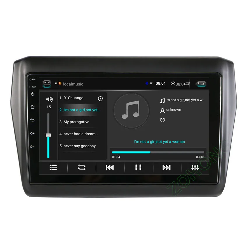 Sale 9inch 2.5D Android 8.1 Car Multimedia Player For Suzuki Swift 2017 2018 2019 Car DVD GPS Navigation Stereo Radio Satnav BT wifi 2 Sale 9inch 2.5D Android 8.1 Car Multimedia Player For Suzuki Swift 2017 2018 2019 Car DVD GPS Navigation Stereo Radio Satnav BT wifi 2