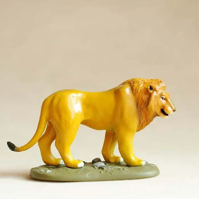 

Original Japan genuine Wild Animal Model Strong Lion Collectible Figurine Figure Toy Kids Gift Educational Toy
