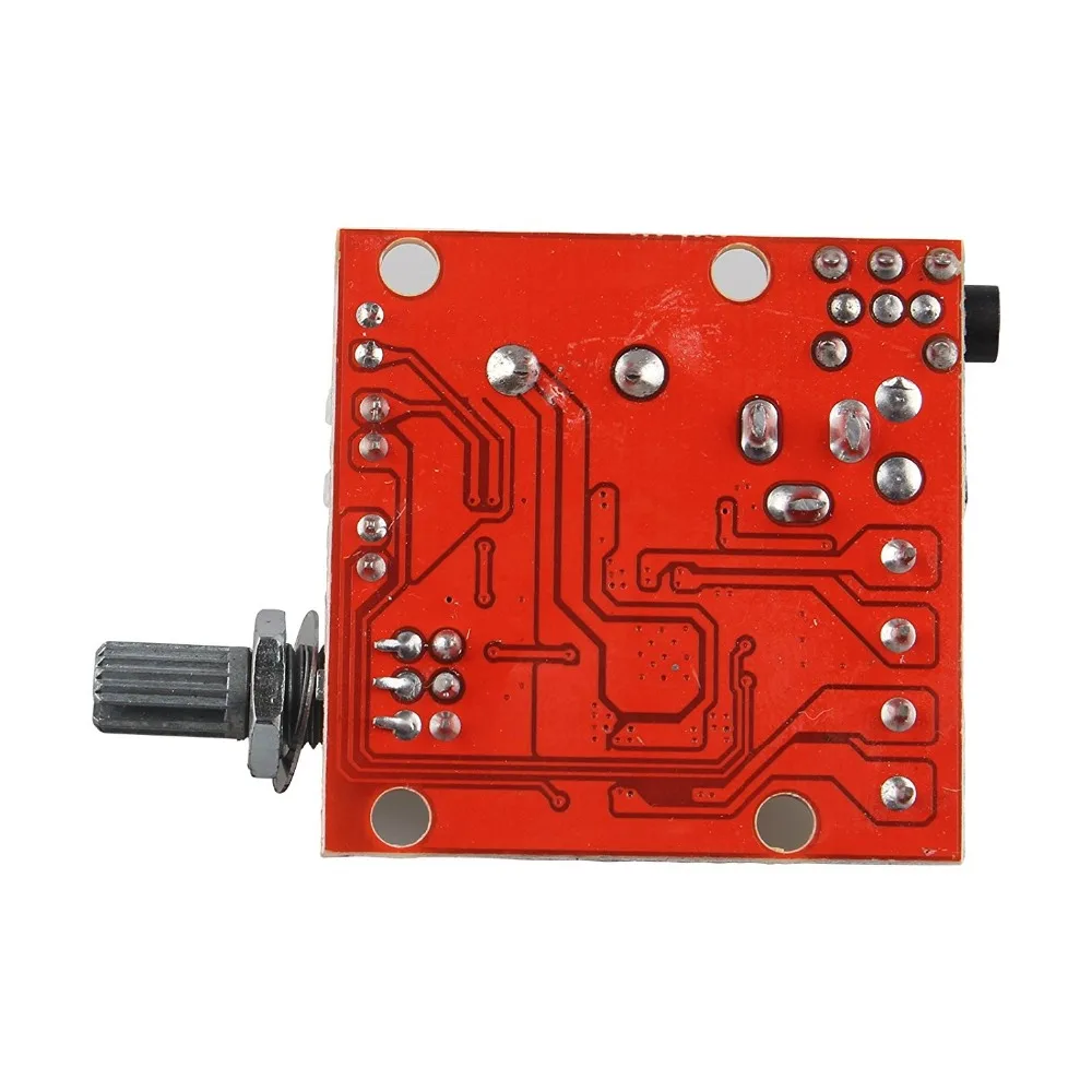 ShenzhenMaker 12В мини Hi Fi PAM8610 аудио стерео усилитель плата 2X10W двухканальный D Класс