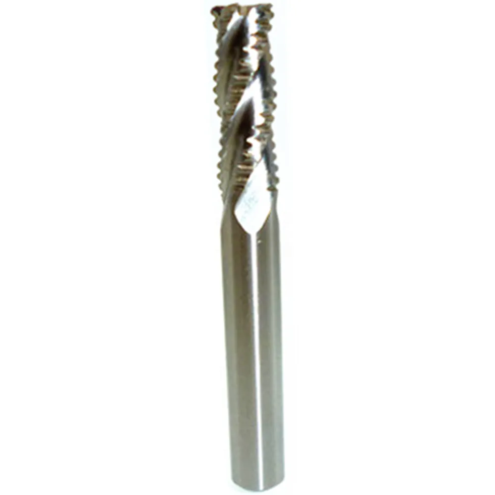 Extra Long 4 Flute M2al Hss Aluminium End Mill Cut Cutter Cnc Bit Extended Roughing End Mill
