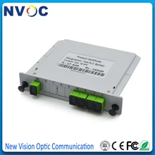 5 шт./лот 1x4 LGX коробка кассета карты вставки SC/APC PLC сплиттер модуль 1:4 4 порта волоконно-оптический PLC сплиттер
