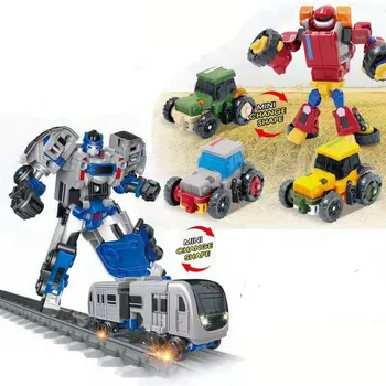 

New Tobot Transformation Robot Deformation Car Children's Toys Anime Tobot Character Change Toy Model Best Child Birthday Gifts