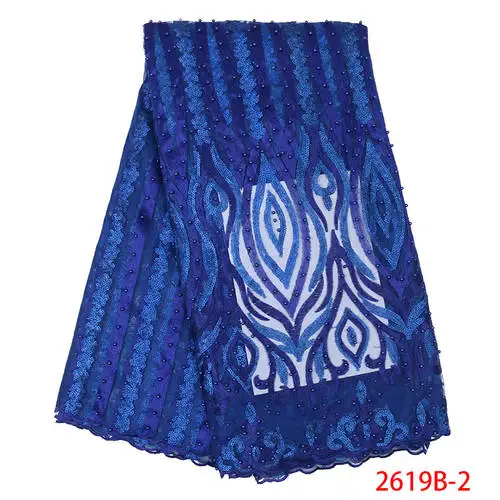 

Nigerian Latest French 2019 High Quality African Lace Fabric