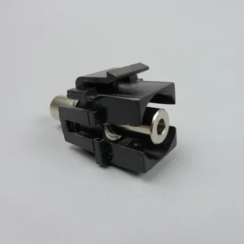 

new style keystone 3.5mm stereo audio connector black color