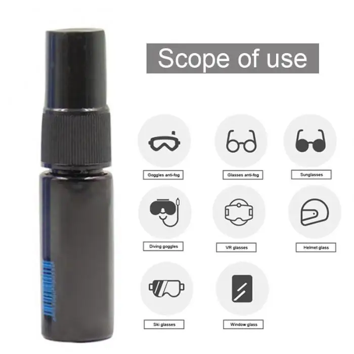 Goggles Anti-fog Spray Swimming Goggles Sunglasses Lens Quick Spit Spray JT-Drop Ship