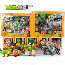 Game PVZ Plants vs Zombies Peashooter PVC Action Figure Model Toy Gifts Toys For Children High Quality In OPP Bag