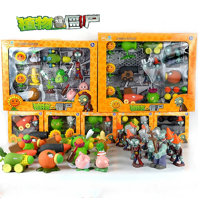 Игра PVZ Plants vs Zombies Peashooter ПВХ фигурка модель игрушки подарки для детей Высокое