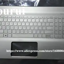 Для ноутбука hp ENVY-M6-AE151DX верхняя крышка с клавиатурой ISK BL US KEYBOARD 812692-001 используется без отверстия для отпечатков пальцев