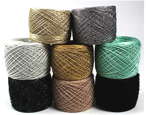 metallic thread