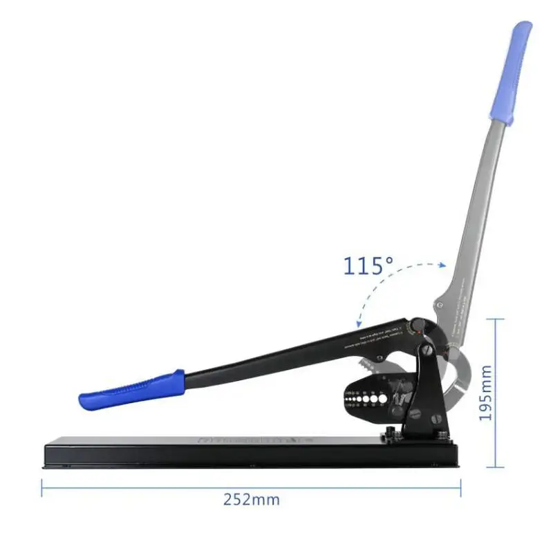 Desk Top BenchLong Handle Labour Save Ferrule Press Plier Crimping Tool For 1.5-5MM 364-316IN All Ferrule Wire Rope Crimper (1)