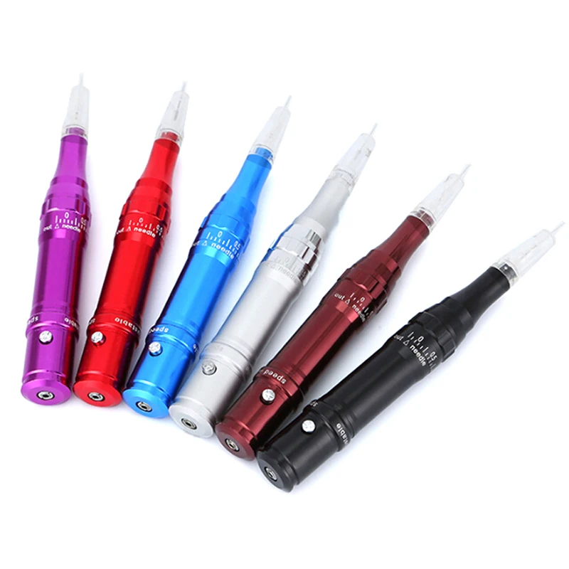 

One Set Tattoo Permanent Makeup Pen Machine Eyebrow Makeup Eyebrow Lip Tattoo Machine Swiss Motor Pen Gun