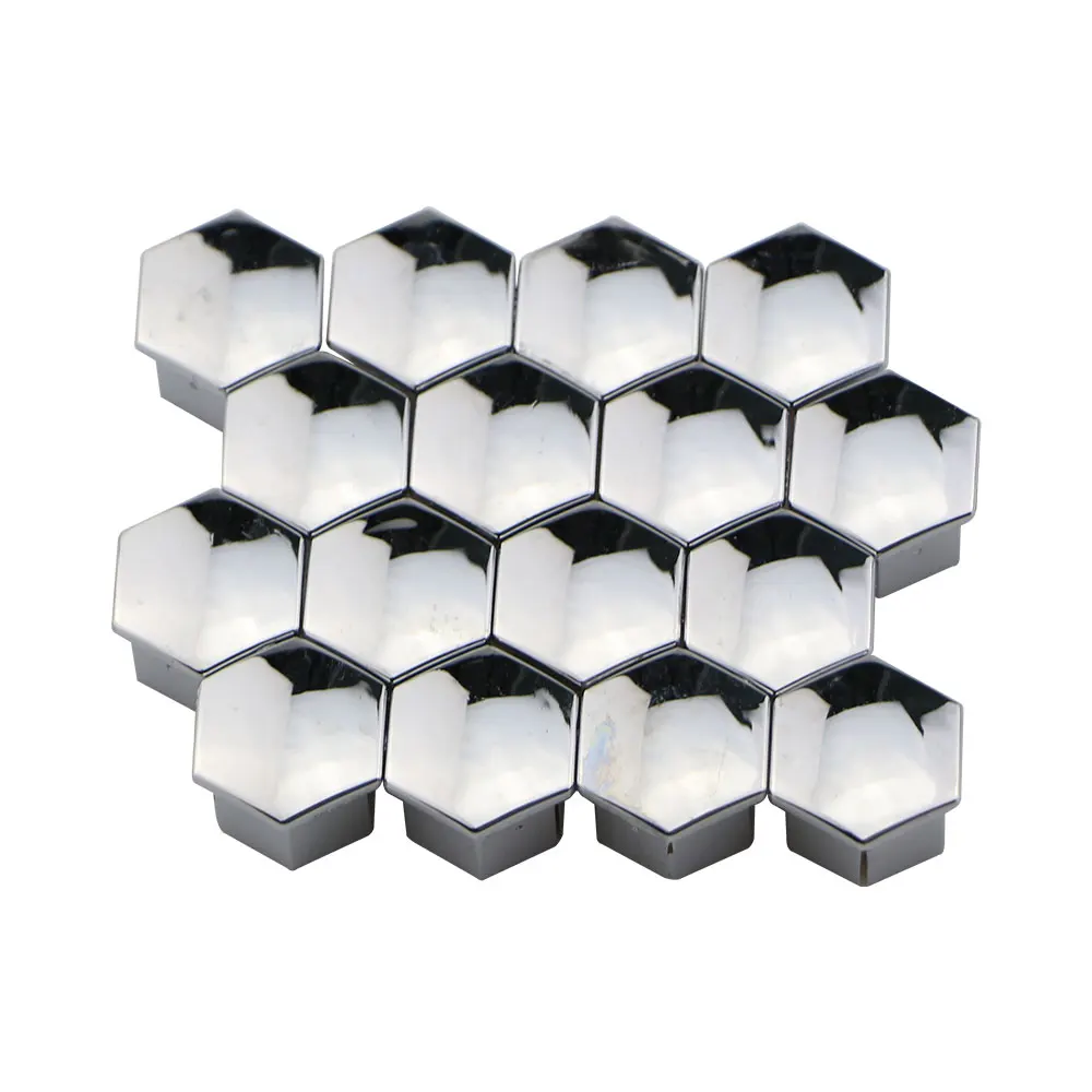

Jameo Auto ABS Chrome Wheel Rim Cover Tyre Screw Cap Decor for Peugeot 206 207 301 307 308 408 508 3008 for Citroen C4l C5 C2