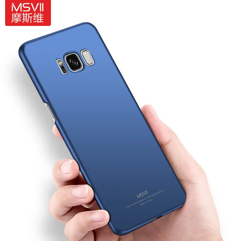 Для samsung Galaxy S8 plus чехол MSVII PC жесткий чехол для samsung S8 S8plus полный защитный чехол для Galaxy S 8 чехол для телефона