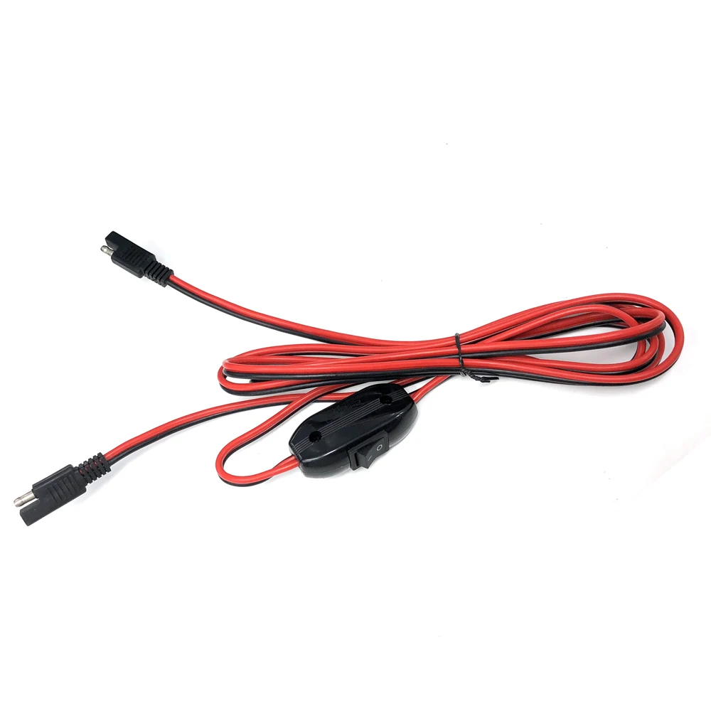 

250cm 14AWG SAE TO SAE Quick Disconnect Extension Cable 2 Pin Connection Cord Plug for Camp Trailer Solar Panels Battrey