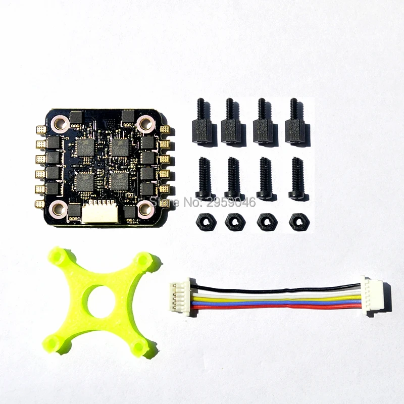

ZMR 10A BLHeli_S 16.5 4 In 1 2-3S ESC Support Oneshot42 Oneshot125 Multishot Dshot for Flytower drone kit Model airplane rc part