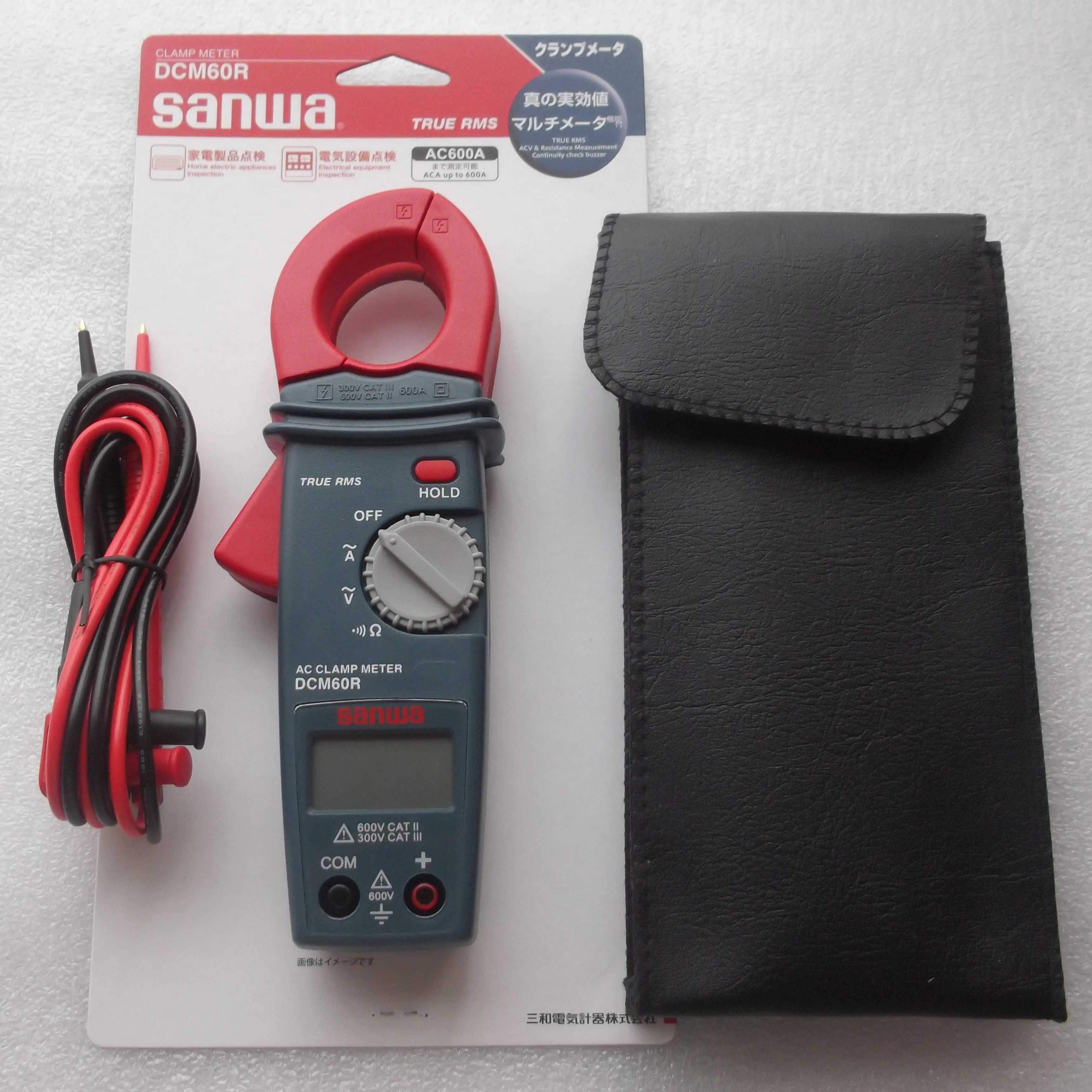 DCM60R DCM60R True RMS AC Clamp Meter Digital Ammeter Sanwa SANWA