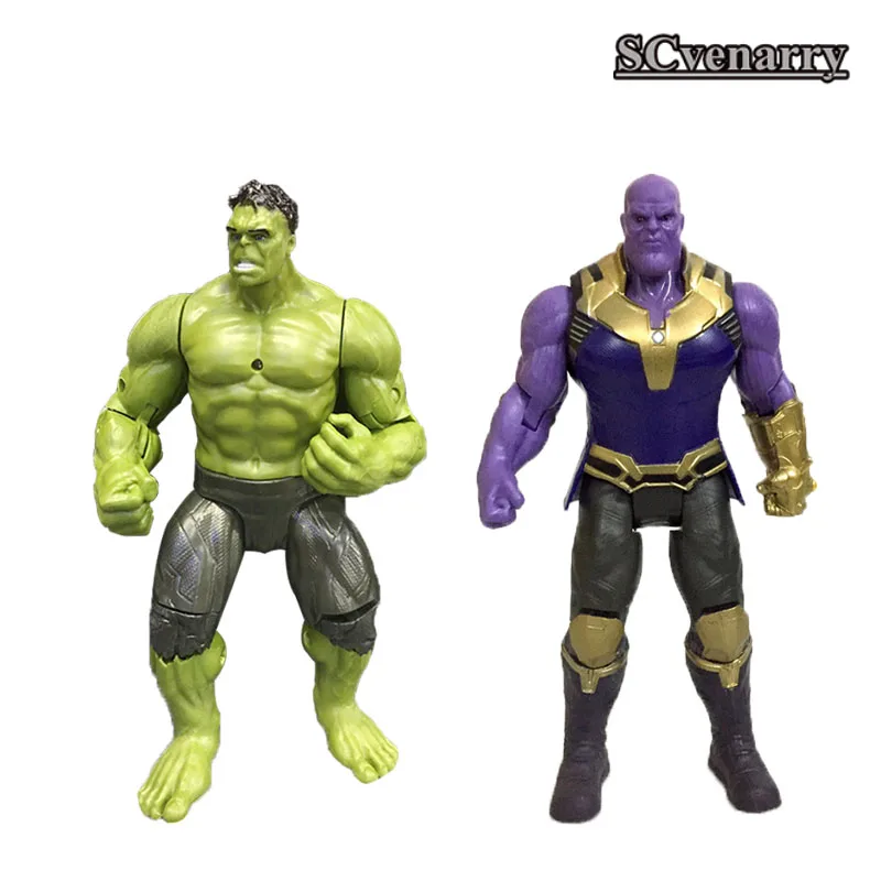 Avengers 3 Infinity War Hulk Thanos PVC Action Figure Set Kids Toy | Игрушки и хобби