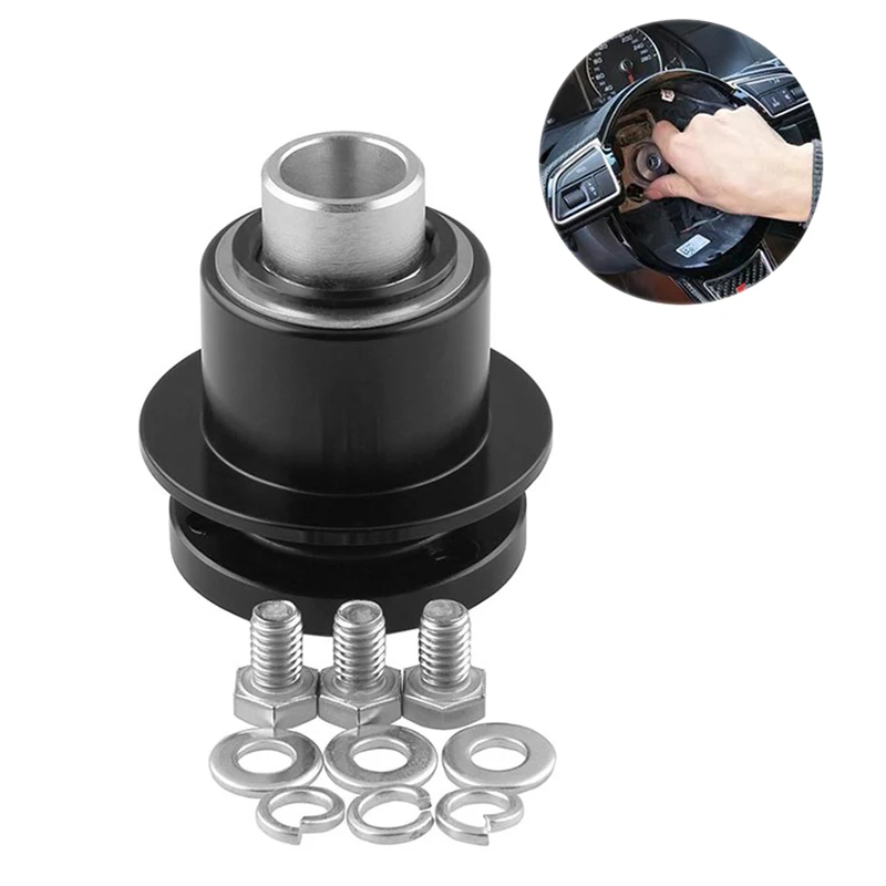 High quality 360 Steering Wheel Quick Release Disconnect Hub Drop Shippingin Steering Wheels