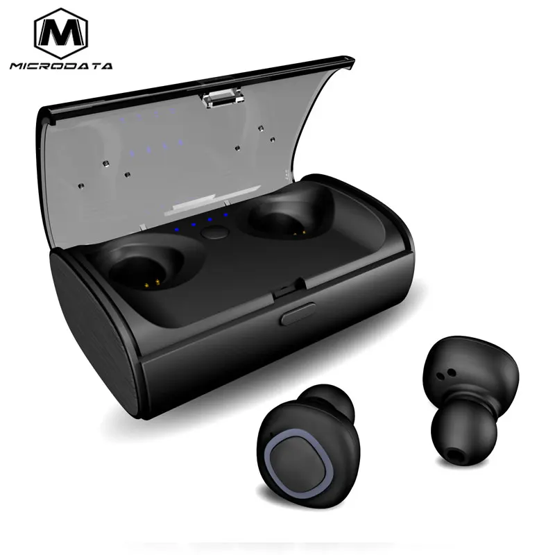 

MicroData V09A Earphones Earbud True Wireless Bluetooth Earphone Binaural In-Ear Running Super Mini Invisible