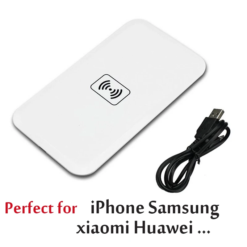 Универсальная беспроводная Быстрая Зарядка QI для iphone X/XS/XR samsung S9/8/7/6 xiaomi huawei