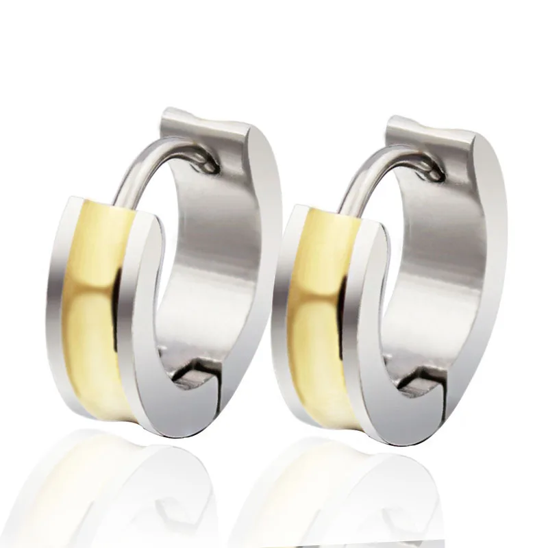 2018 Por Hip Hop Bling Stud Stainless Steel Earring Brand 2018 Por Hip Hop Bling Stud Stainless Steel Earring Brand Geometric Gold Color Earrings Men Dress Free Shipping In From Jewelry