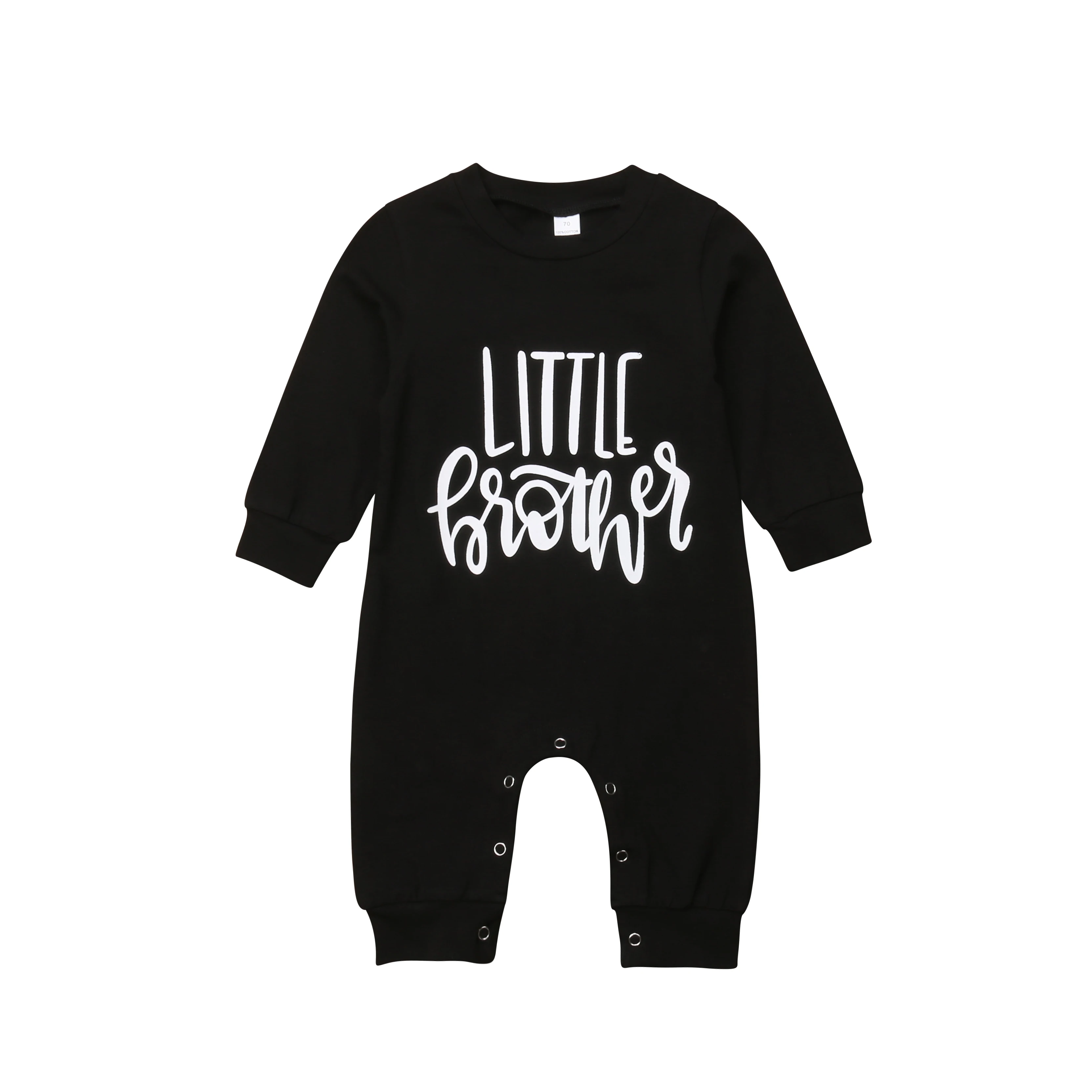 Kids Baby Boy Long Sleeve Romper Newborn Autumn Baby Letter Cotton Long Sleeves Romper One Piece