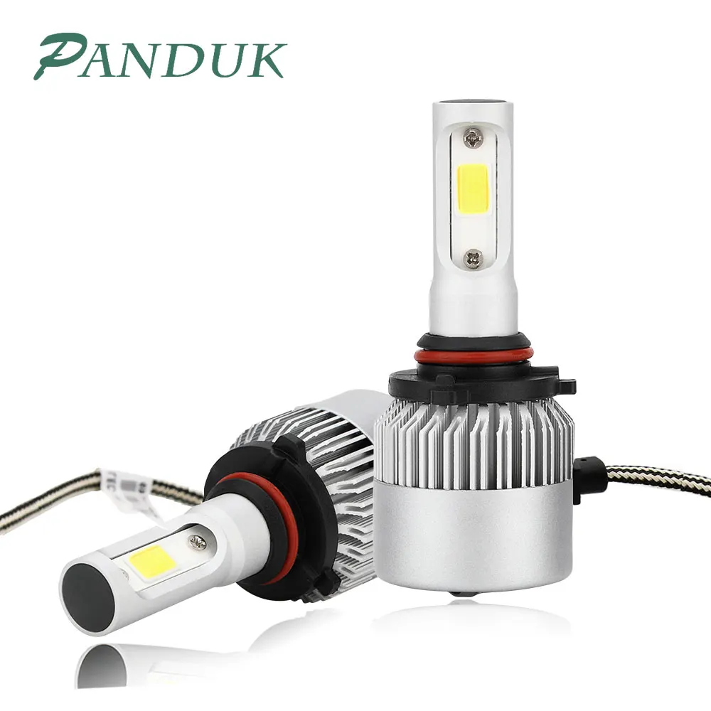 

PANDUK H4 LED H7 H11 H8 HB4 H1 H3 9004 9005 9006 9007 Auto S2 Car Headlight Bulbs 36W 8000LM Car Styling 8000K Led Automotivo