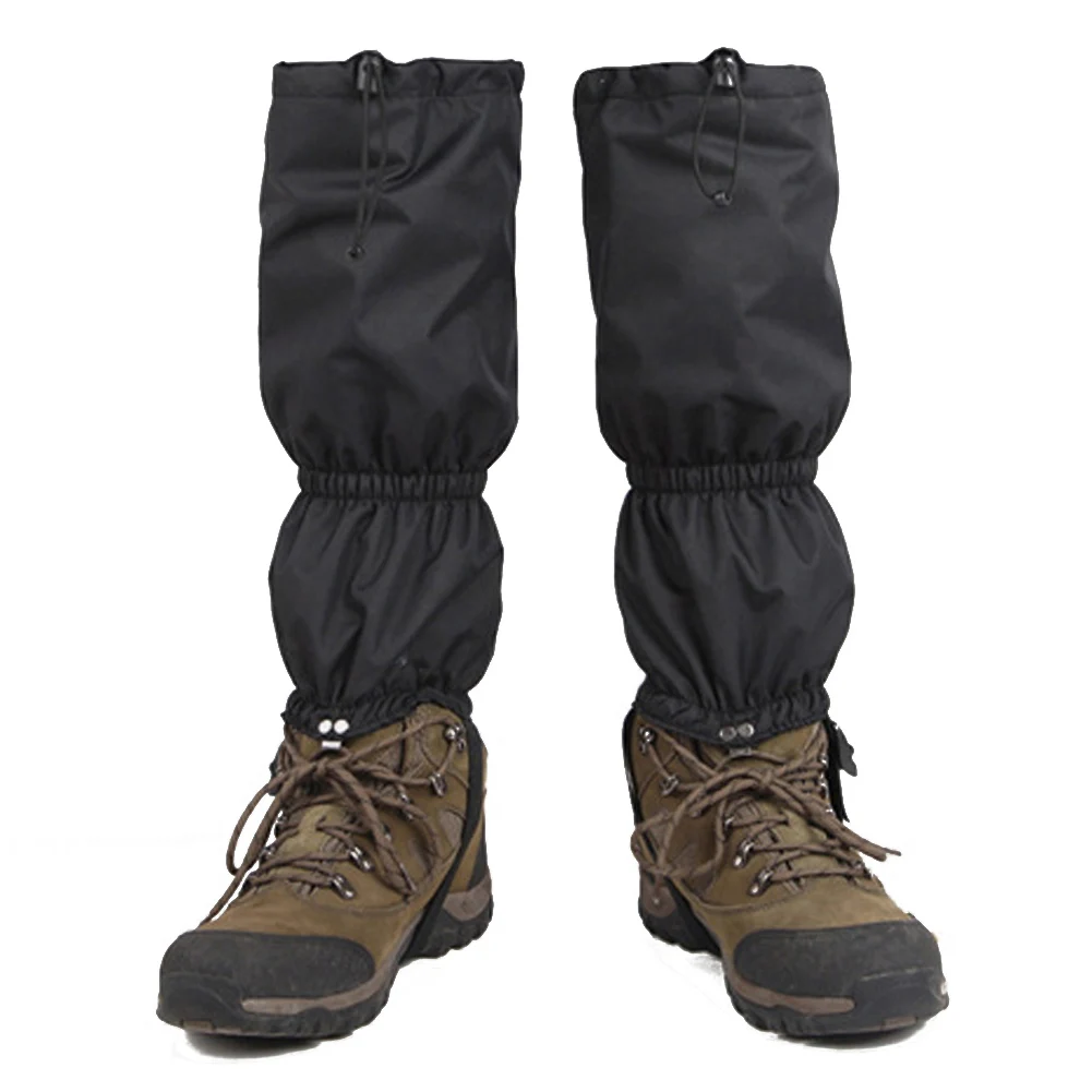 

1pair Waterproof Unisex Legging Gaiter Leg Cover Sandproof for Camping Snow Legging Gaiters Leg Covers Travel Kits