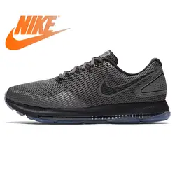 Оригинальная продукция Nike ZOOM все низкие мужские кроссовки черные амортизация Нескользящие износостойкие "дышащая" Поддержка AJ0035 002