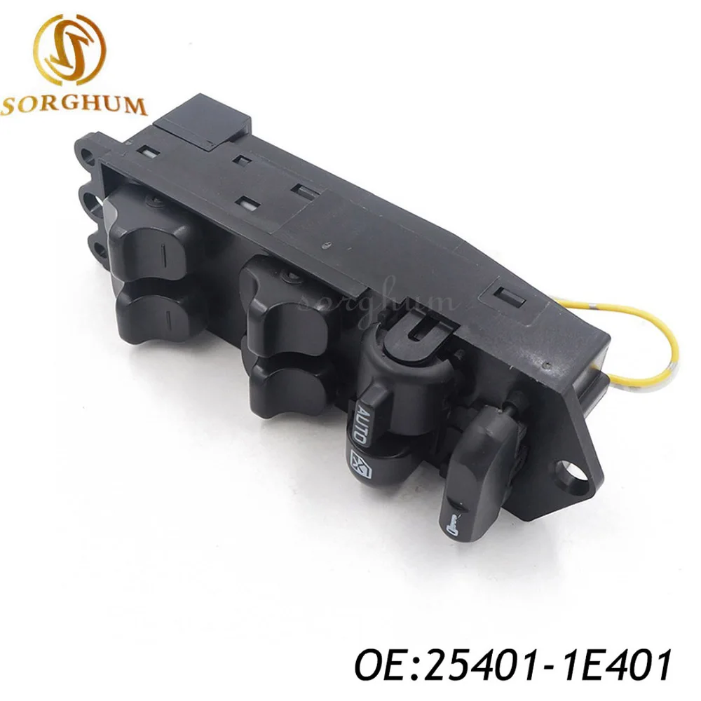 

Front Left Side Power Master Window Switch For 1993-1994 Nissan Altima 2.4L 25401-1E401 254011E401,25401-1E400,254011E4